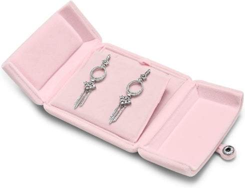 Oirlv Pink Velvet Jewelry Packaging Box Pendant Earrings Display Storage Case Pendant Gift Box...