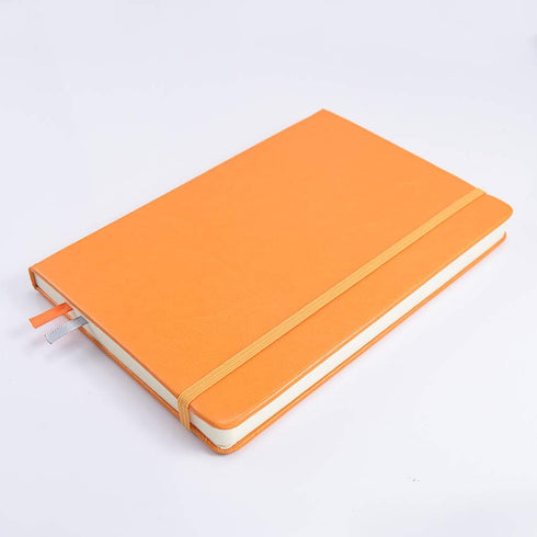 Classic Dotted Grid Bullet Notebook Journal Dot Hard Cover A5 Premium 100gsm Thick Acid-free Paper with Fine Inner Pocket Faux Leather Office Scho...