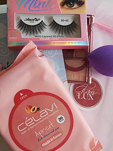 Beauty Bundle Box of 5 Full Size Cosmetic Products, Great gifts under $10, Includes a range of products eyeshadow, eyeliners, lip liners, glitter,...