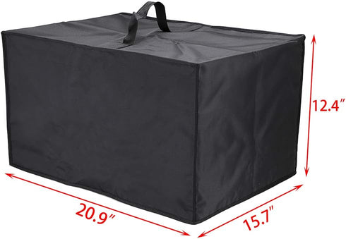 OwnMy Heat-Resistant Dust-Proof Microwave Oven Grill Cover Protector - Waterproof Nylon Fabric Microwave Oven Dust Cover Case Protections for Toas...