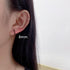 NewZenro 8Pcs Surgical Stainless Steel 16G Sleeper Cartilage Daith Tiny Small Hoop Earrings Mini Septum Hinged Clicker Nose Ring for Women Men Gir...