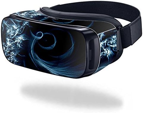 MightySkins Skin Compatible with Samsung Gear VR (Original) Cover wrap Sticker Skins Stone Waves......