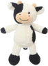 11.8" Small Cow Stuffed Animal,Cute Cuddle Cow Plush Party Decor Gifts for Kids...