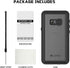 Lanhiem for Samsung Galaxy S8+ Plus Case, IP68 Waterproof Dustproof Case with Built-in Screen Protector, Rugged Full Body Shockproof Protective Ph...