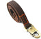 Super Strong Leather Pet Trainning Leads for Medium Dogs or Large Dogs 1 Inch Wide and 3ft, 4ft and 5ft Long Handmade Brown Leather Dog Leash (3 F...