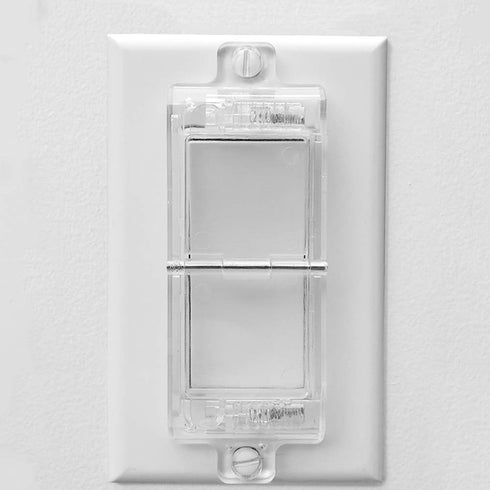 Rocker Light Switch Guard, ILIVABLE Child Proof Switch Plate Cover Guard Protects Your Lights from Being Accidentally Turned On or Off by Children...