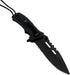 ALBATROSS Spring Assisted Folding Knife, 3.5" Black Blade, 4.75" Handle,Pocket Knife with Fire Starter, Paracord and Whistle, Liner Lock?Carrying ...