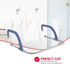 Home Basics Over The Door Laundry Drying Rack - Lightweight & Heavy-Duty Door Hanger Rod for Indoor Air Drying and Hanging Clothing, Towels, Coat,...