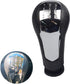5 Speed Gear Shift Knob Shifter Lever Head for Chevrolet Spark M300 2009 2010 2011 2012 2013 2014 2015 2016 (Chrome 5R Speed)...