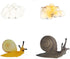 Realistic Animal Growth Cycle Model Toy Educational Toy for Boys Girls Kids Gifts (Snail) OX117-120...