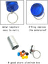 FAYALA Aluminum Waterproof Pill Case Bottle and Pill Container Pill Box 2 Packs Large Aluminum Waterproof Pill Box for Medicine,Metal Pill Keychai...