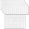 Yelsky Wax Seal Kit of 24-Cavity Wax Sealing Mat and 5 pcs(4 * 12 Stickers Dots per piece) Adhensive Wax Seal Stickers Dots for Craft Adhesive Wax...