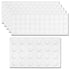 Yelsky Wax Seal Kit of 24-Cavity Wax Sealing Mat and 5 pcs(4 * 12 Stickers Dots per piece) Adhensive Wax Seal Stickers Dots for Craft Adhesive Wax...