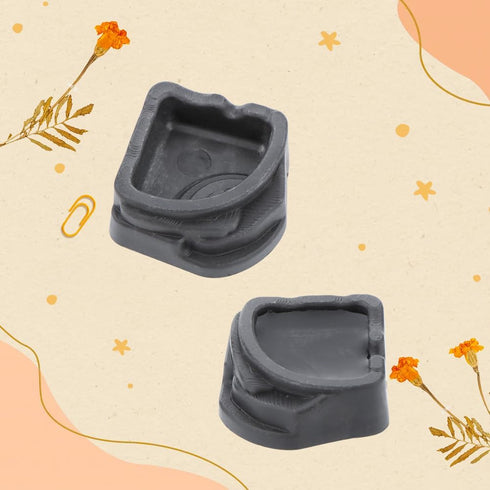 9 Pcs Tarantula Micro Water Bowl, Mini Resin Dish Tiny Bowl for Spider Tarantula Millipede Insect (Small: 1" D, 0.39" H)...