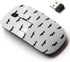 2.4G Wireless Mouse with Cute Pattern Design for All Laptops and Desktops with Nano Receiver - Dachshund Dog Silhouette...