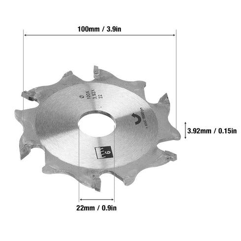 Biscuit Cutter Woodworking Tool,True Biscuit Plate Joiner Blade, Biscuit Joiner Blade Jm82G,Biscuit Joiner Blade 100Mm 4Inch Carbide Biscuit Joint...