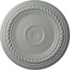 Ekena Millwork CM07AL Small Alexandria Ceiling Medallion, 7 7/8"OD x 3/4"P (Fits Canopies up to 4 5/8"), Factory Primed...