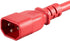 Monoprice Heavy Duty Power Cable - IEC 60320 C14 to IEC 60320 C15, 15 Amp, 1875 Watt, SJT, 125 Volt, 14AWG, 3 Feet, Red...