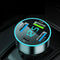 USB C Car Charger Adapter, 4 Port Car Cigarette Lighter USB Charger with LED Voltmeter PD & QC3.0 Car USB Adapter Phone Charger Compatible with iP...
