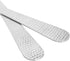 Home Basics 2 Piece Stainless Steel Hosting Serving Set with Hammered Finish Handles, Silver (1)...