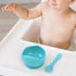Suction Toddler Plates & Bowls Complete Set w/ Spoons Silicone Baby Bowls with Suction,Baby Feeding Baby Tableware Set for Boys Girl...