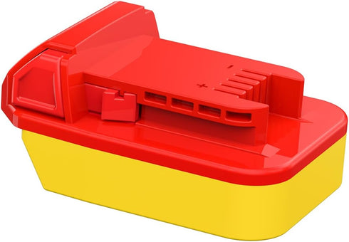 Adapter - for All Milwaukee M18 Tools (Not Older V-18) - Compatible with DeWalt 20V MAX Batteries for Power Supply, No Charge Function - 1 Adapter...