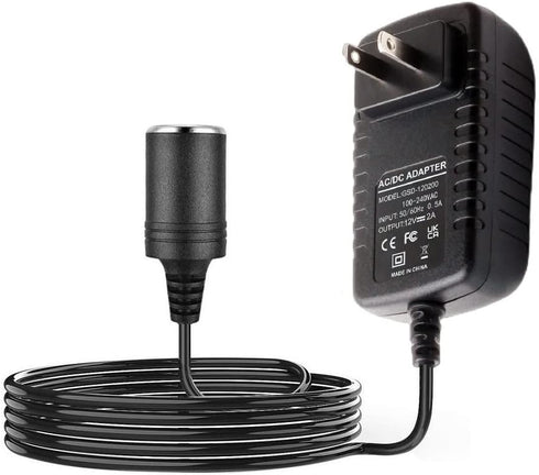 Car Power Inverters 110-240V AC Mains to 12V/2A DC Power Converter,Car Cigarette Lighter Socket,Power Adapter Charger US Plug,Household Cigarette ...
