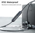 Bluetooth Neckband Headphones, Noise Cancelling Wireless Headset with Magnetic, Freely Foldable & Lightweight Build, IPX5 Waterproof Earphones for...