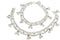 Traditional Indian Jhanjar Silver Bells Anklet Payal Set for Women in White Stones - Dancing Bohemian Beach Party...