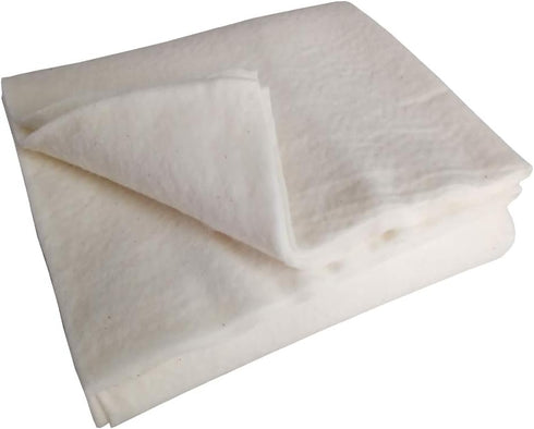 Throw Quilt Batting for Quilting, 60"X60" Natural Cotton Quilting Batting Fabric for Sewing...
