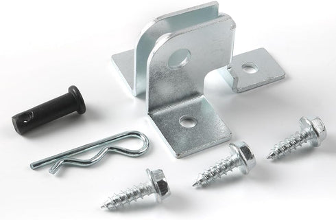 Garage Door Opener Bracket Kit—Door Bracket, Clevis Pin, Hair Pin & Fasteners Included...