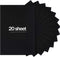 20 Sheets Black Cardstock 8.5 x 11, 250gsm/92lb Black cardstock Paper for DIY Arts Christmas Cards Making, Black Craft Paper for Invitations, Stat...