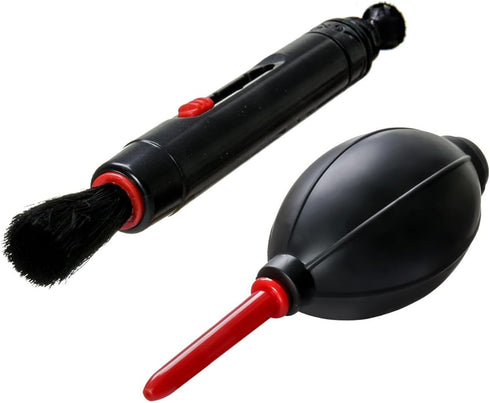 Photo Camera Cleaning Pen Brush and Rocket Air Blaster Blower Cleaning Set for DSLR Cameras, Lens and Sensitive Electronics, LGG208...
