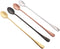 Stainless Steel Long Handle Spoon Ice Tea Spoon Mixing Spoon, 9.45 Inch Iced Teaspoons, Ice Cream Spoon, Cocktail Stirring Spoons...