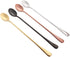Stainless Steel Long Handle Spoon Ice Tea Spoon Mixing Spoon, 9.45 Inch Iced Teaspoons, Ice Cream Spoon, Cocktail Stirring Spoons...