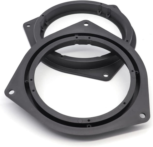 6.5" Aftermarket Plastic Black Speaker Adapter. Fitted for Toyota Avalon, Corolla, Highlander, Prius, RAV, Solara, Tacoma, Venza, Yaris, Crown, Re...