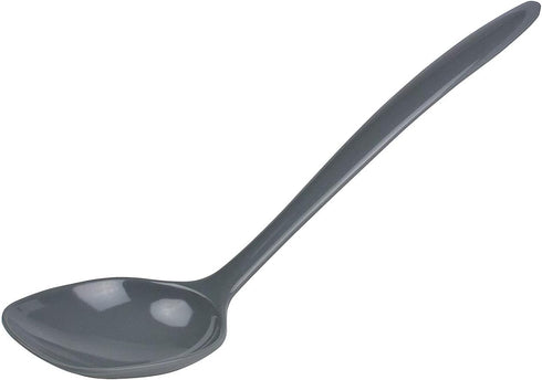 Hutzler 12 Inch Melamine Spoon, Steel Gray...