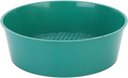 4pcs Mesh Garden Sieve, Round Sifting Plastic Mesh Filter Soil Sieves, Gardening Tool for Garden Yard, for Compost Soil Stone Mesh Gardening Tool...