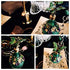 H&D HYALINE & DORA H&D Retro Mini Green Butterfly Perfume Bottle 24ml...