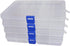 Qualsen Plastic Organizer Storage Box with Adjustable Dividers, Fishing Tackle Box and Bead Organizer Box for Jewelry, Beads, Earrings, Tools, Fis...