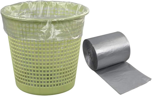 1.5 Gallon Small Trash Can Liner Bags, Grey Garbage Bags-260 Bags...
