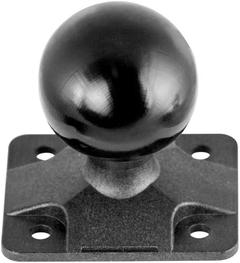 ARKON Mounts 4-Hole AMPS to 38mm (1.5") Ball Adapter | Permanent Mount to Flat Surfaces | Reinforced Composite Construction for Durability | Desig...