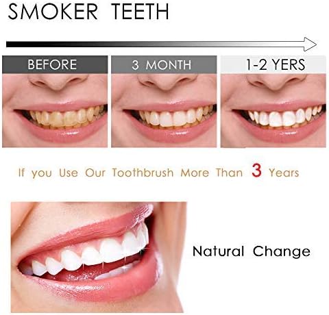 Adult Smoker's Toothbrush Super Hard & Firm Bristles Pack of 12...
