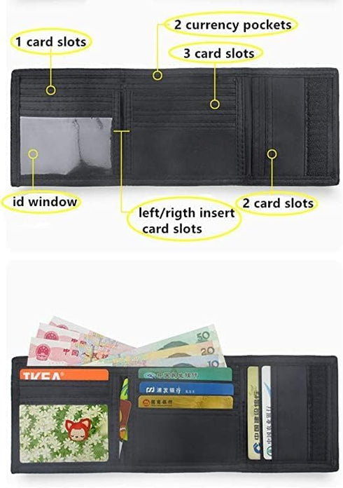 Anime Game Resi dent Evil Tri-fold Wallets Pocket Money Bags Lightweight and Unique Design (Style 2)...