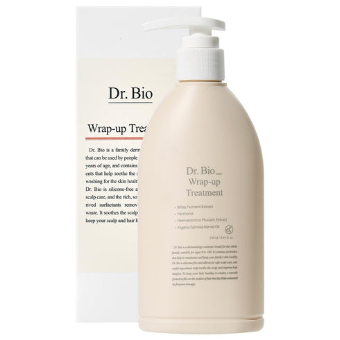 Dr. Bio Wrap-Up Treatment (8.45oz/250ml)| Damaged Hair Repair Treatment, Moisturizing Protein Conditioner for Volume with Probiotics & Amino Acid,...