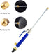 High Pressure Hydro Jet Wand, Extendable Garden Sprayer 2 in 1 Power Washer Attachment Water Hose Nozzle Car Washer Glass Cleaning Tool Window Wat...