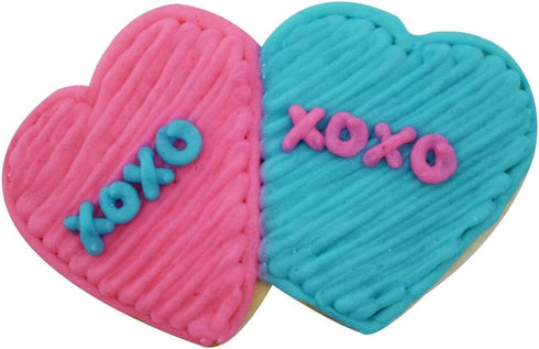 R&M Valentine Cookie Cutter Set, Includes 7 Shapes, Heart, Double Heart, Arrow, Dove, Lips, Cupid Cookie Cutter. Red, Pink, White Polyresin Coated...