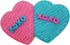 R&M Valentine Cookie Cutter Set, Includes 7 Shapes, Heart, Double Heart, Arrow, Dove, Lips, Cupid Cookie Cutter. Red, Pink, White Polyresin Coated...