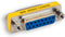 ZAGA1677FF DB15 Female to DB15 Female Mini Gender Changer...