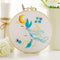 Ptsygantl Embroidery Starter Kit, Chinese Style DIY Embroidery Kit with Flower Birds Phoenix Pattern, Cross Stitch Kits, Embroidery Kit for Adults...